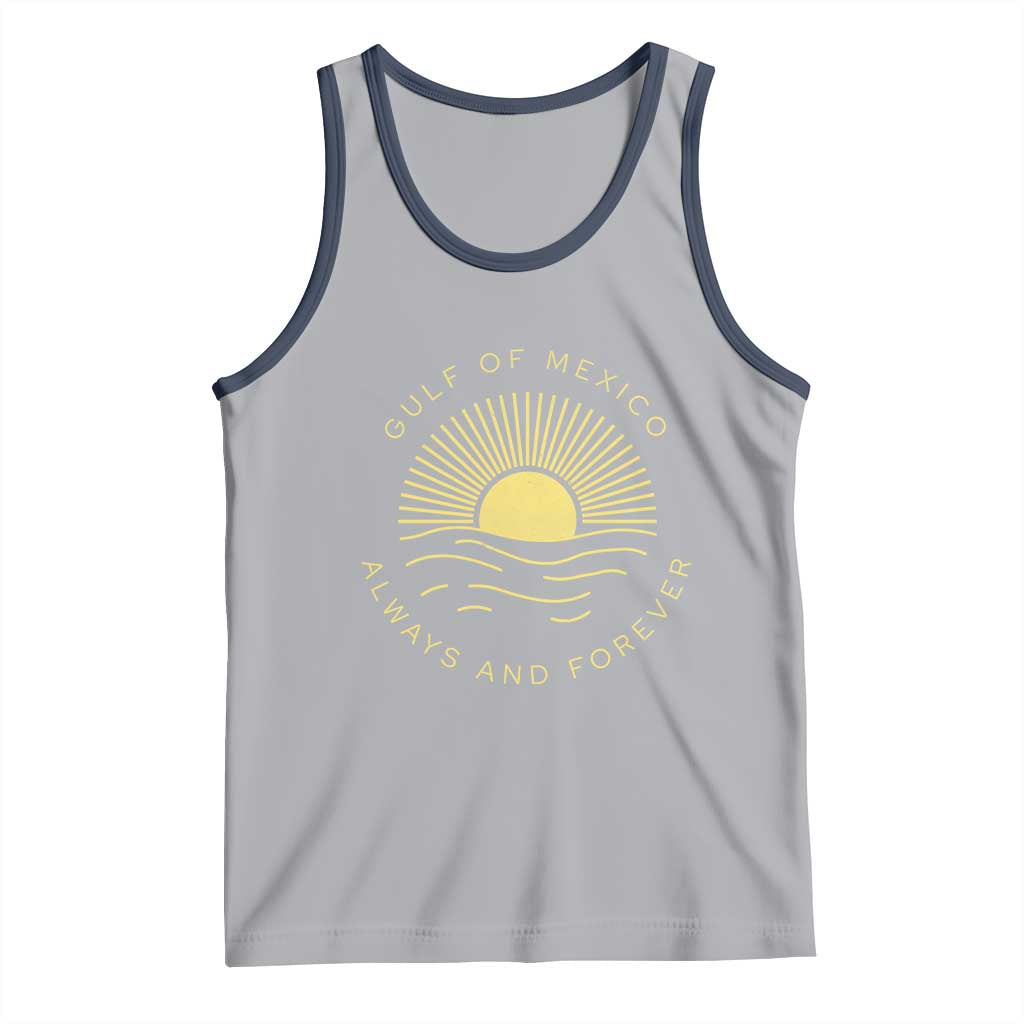 Gulf of Mexico Tank Top Always & Forever Vintage Sunset Political