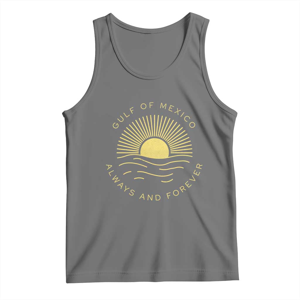 Gulf of Mexico Tank Top Always & Forever Vintage Sunset Political