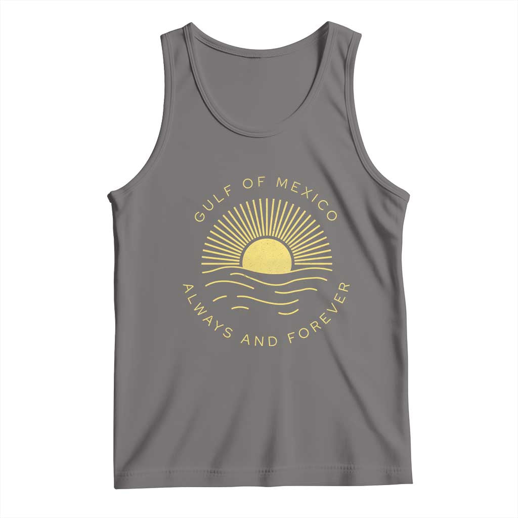 Gulf of Mexico Tank Top Always & Forever Vintage Sunset Political