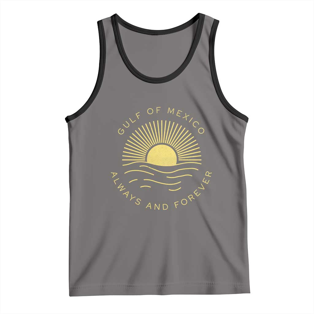 Gulf of Mexico Tank Top Always & Forever Vintage Sunset Political