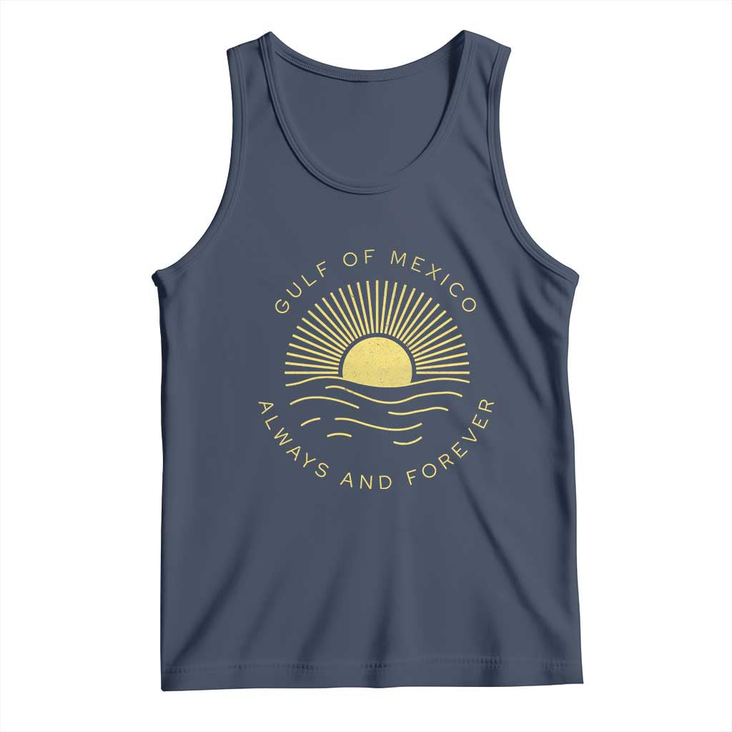 Gulf of Mexico Tank Top Always & Forever Vintage Sunset Political