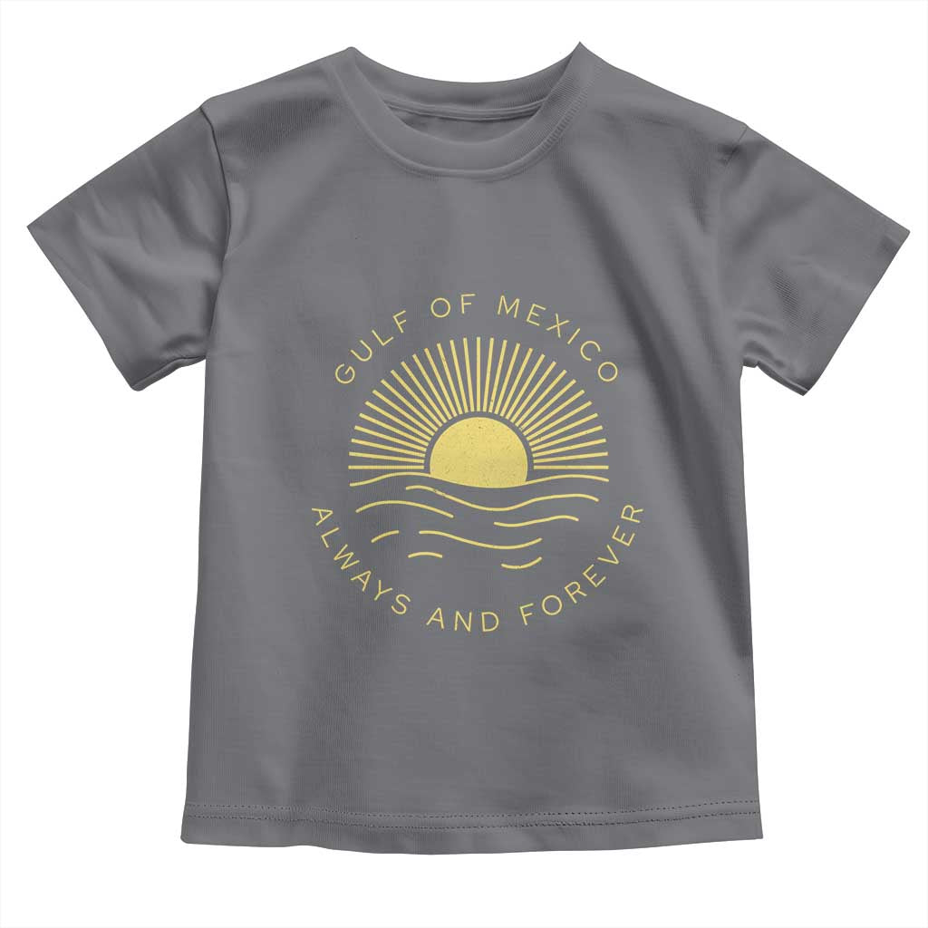 Gulf of Mexico Toddler T Shirt Always & Forever Vintage Sunset Political