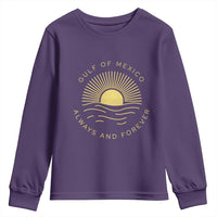 Gulf of Mexico Youth Sweatshirt Always & Forever Vintage Sunset Political