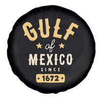 Gulf of Mexico Since 1672 Spare Tire Cover Golfo de Mexico Classic Vintage