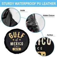 Gulf of Mexico Since 1672 Spare Tire Cover Golfo de Mexico Classic Vintage