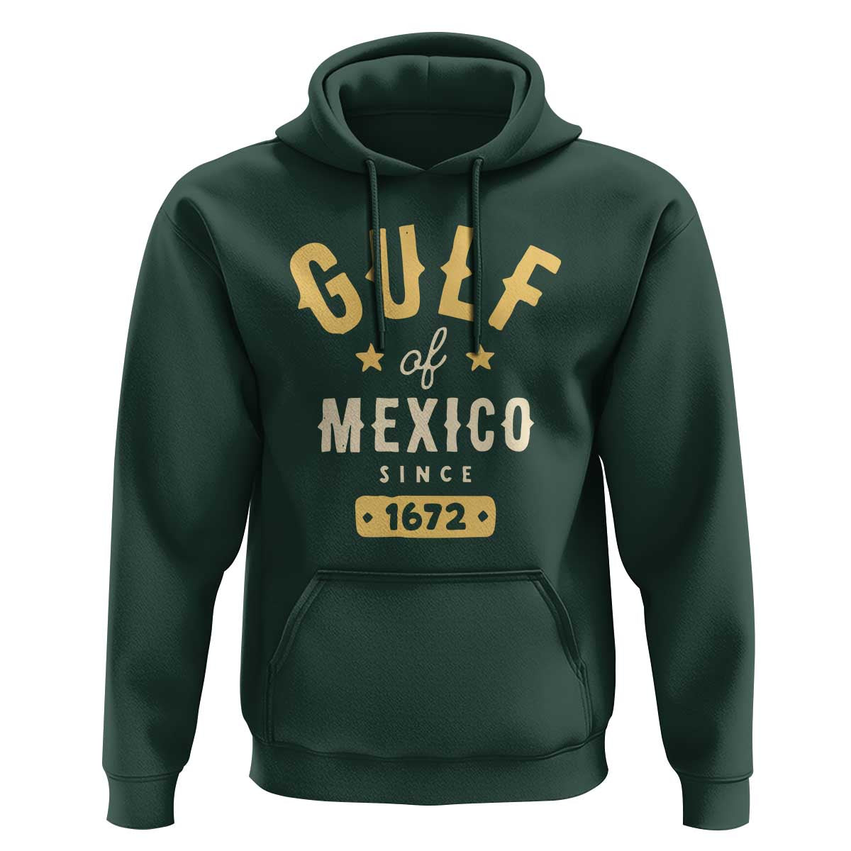 Gulf of Mexico Since 1672 Hoodie Golfo de Mexico Classic Vintage