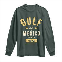 Gulf of Mexico Since 1672 Long Sleeve Shirt Golfo de Mexico Classic Vintage