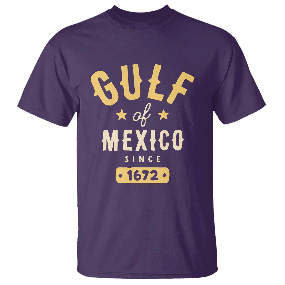 Gulf of Mexico Since 1672 T Shirt Golfo de Mexico Classic Vintage