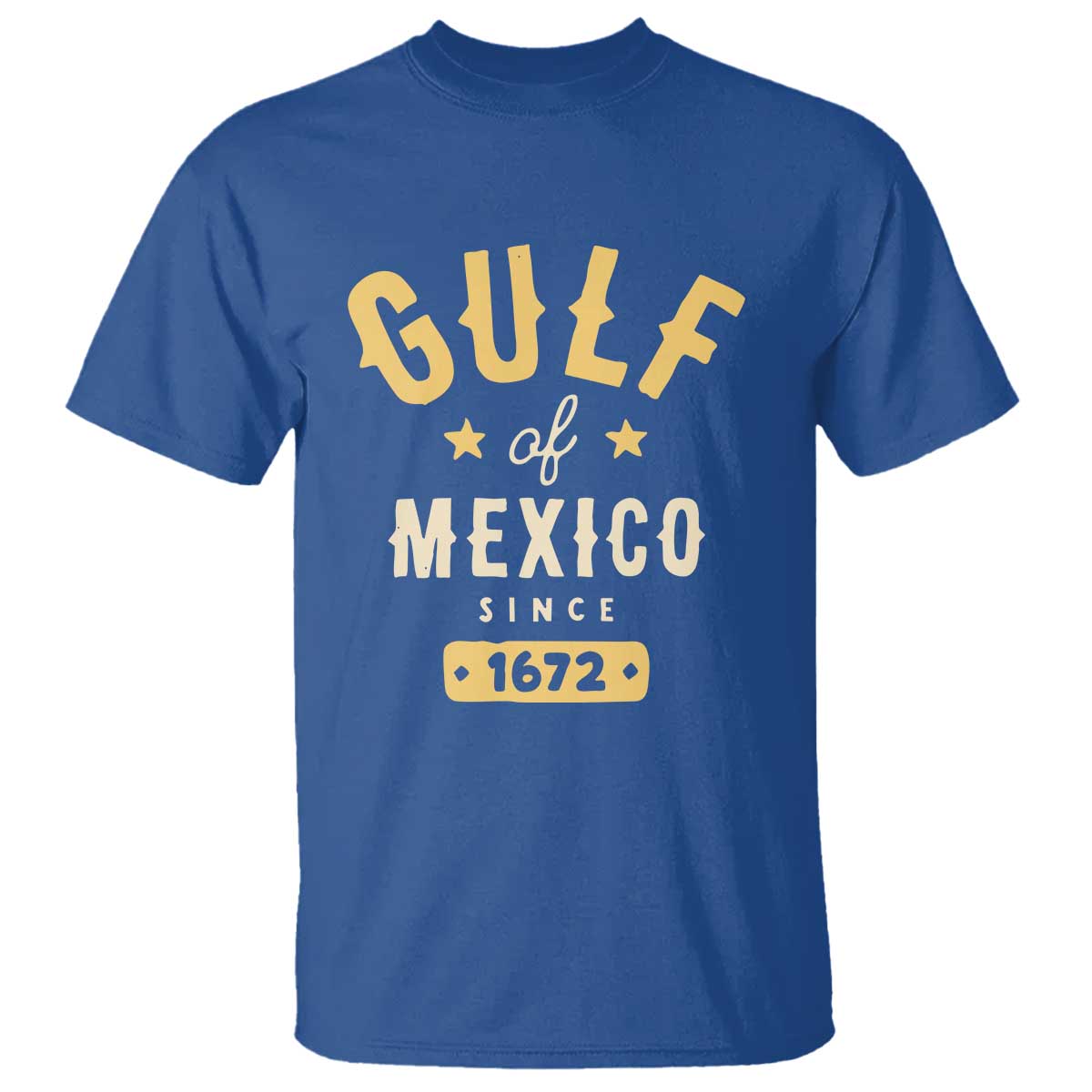 Gulf of Mexico Since 1672 T Shirt Golfo de Mexico Classic Vintage