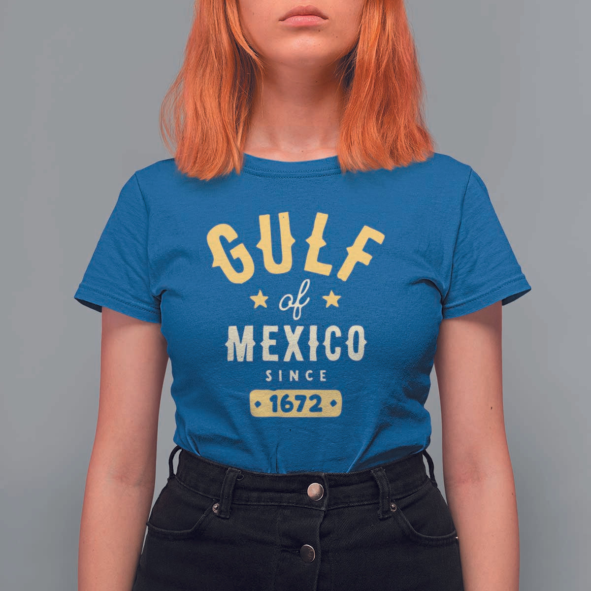 Gulf of Mexico Since 1672 T Shirt For Women Golfo de Mexico Classic Vintage