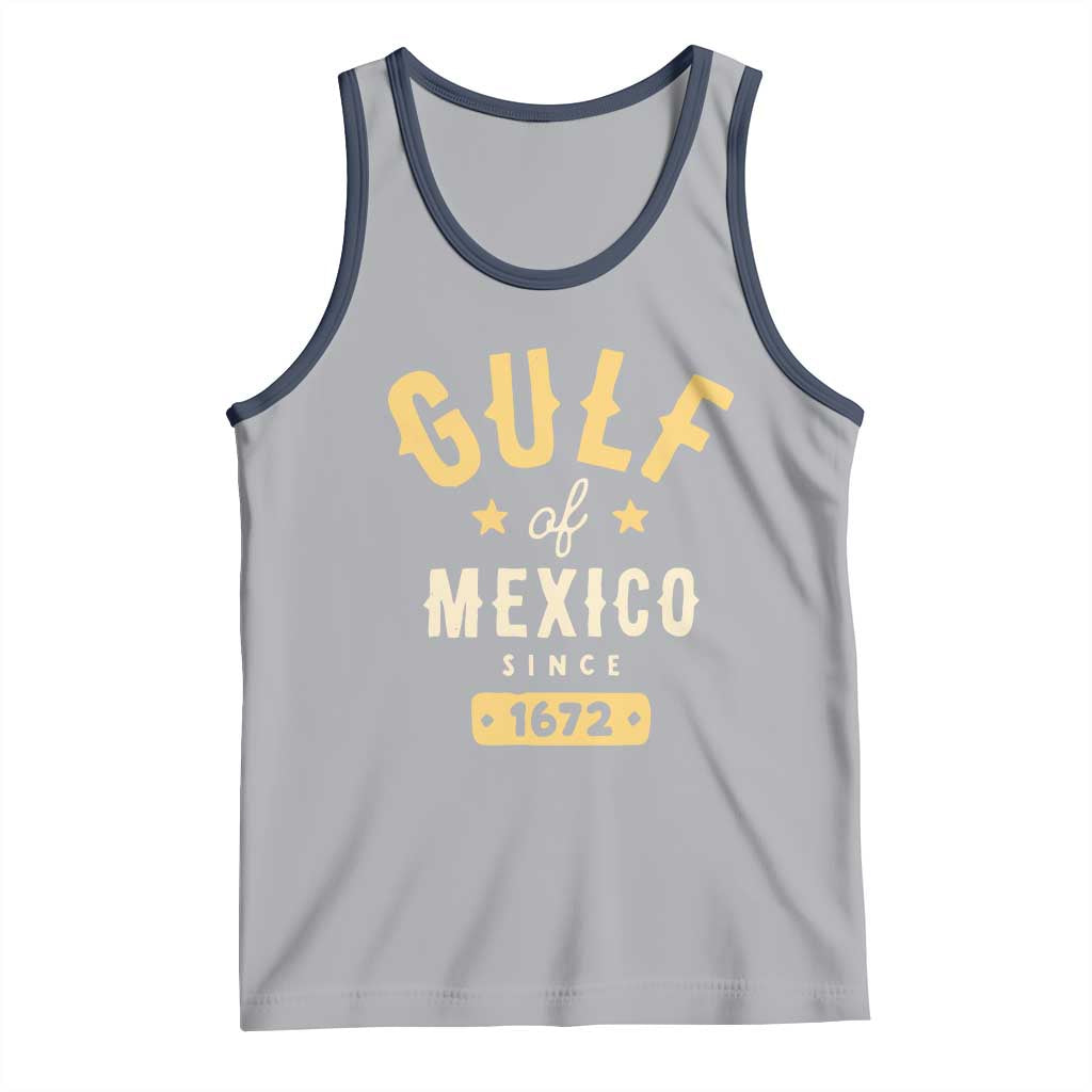 Gulf of Mexico Since 1672 Tank Top Golfo de Mexico Classic Vintage