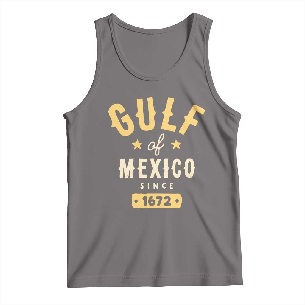 Gulf of Mexico Since 1672 Tank Top Golfo de Mexico Classic Vintage