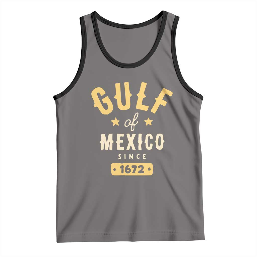 Gulf of Mexico Since 1672 Tank Top Golfo de Mexico Classic Vintage
