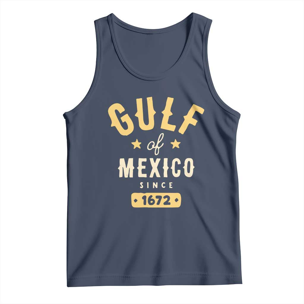 Gulf of Mexico Since 1672 Tank Top Golfo de Mexico Classic Vintage