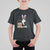 Easter Day Cat Bunny Ears Eggs Graphic T Shirt For Kid - Wonder Print Shop