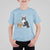 Easter Day Cat Bunny Ears Eggs Graphic T Shirt For Kid - Wonder Print Shop