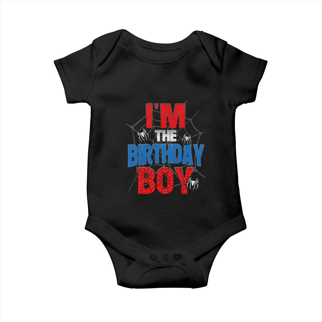 Spider Birthday Boy Baby Onesie Spiders Lover Bday Party