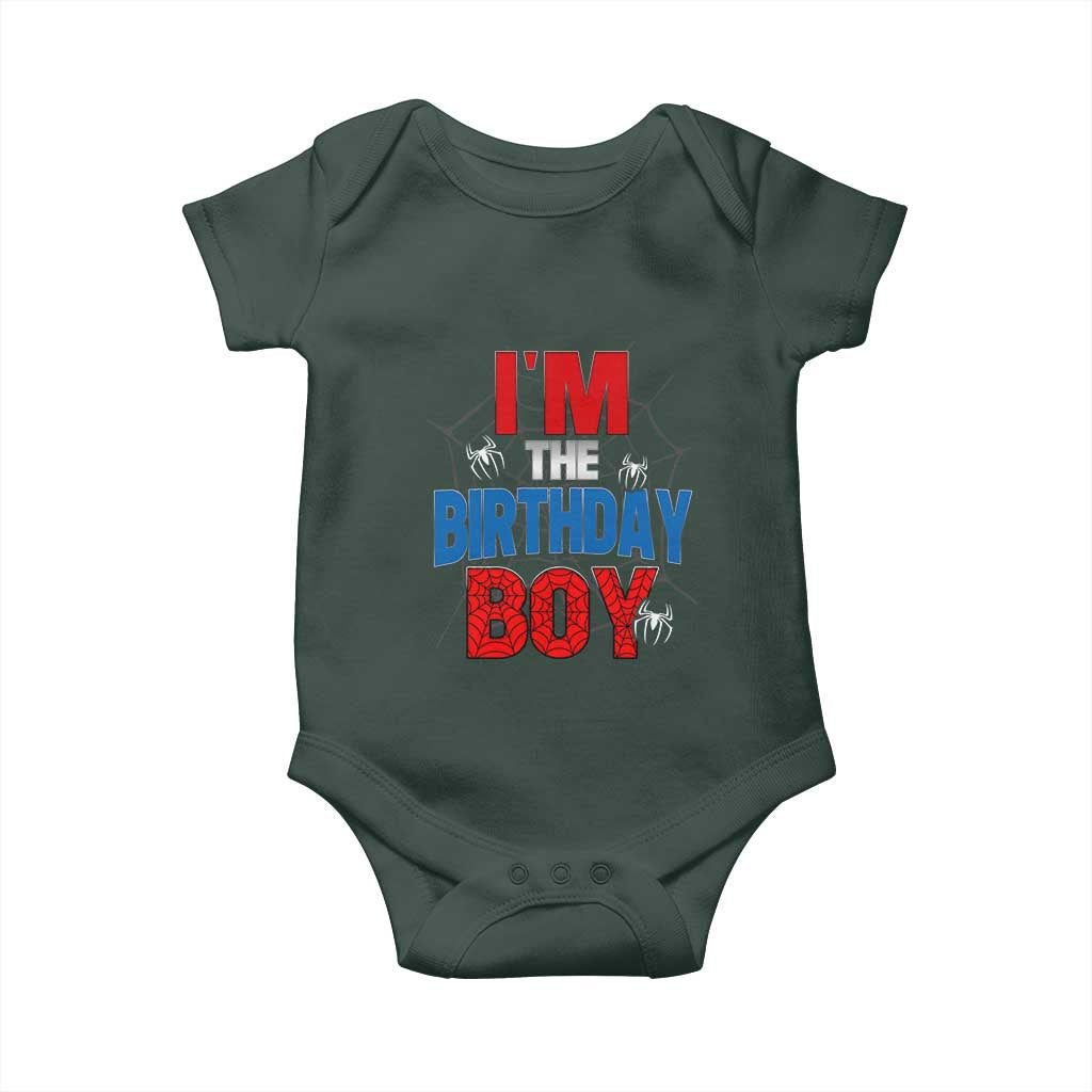 Spider Birthday Boy Baby Onesie Spiders Lover Bday Party