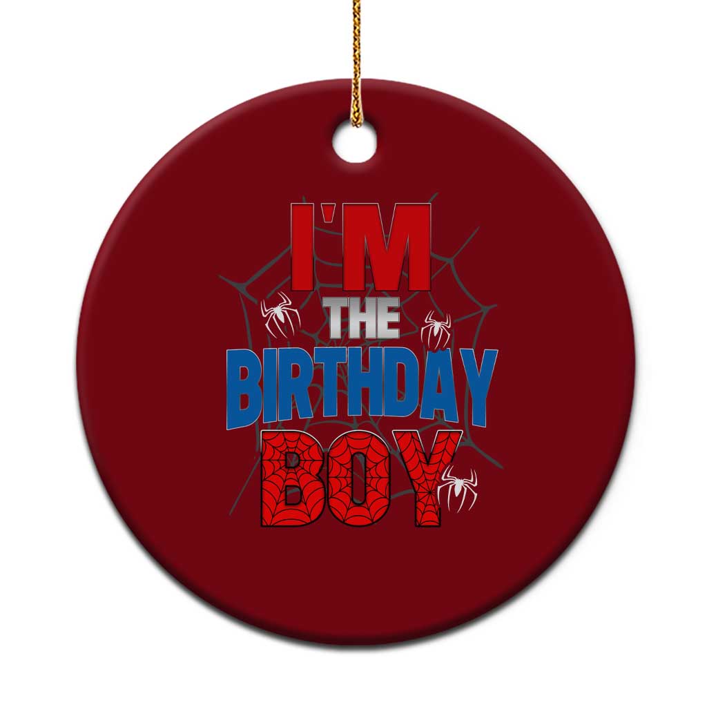 Spider Birthday Boy Ceramic Ornament Spiders Lover Bday Party - Wonder Print Shop