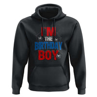 Spider Birthday Boy Hoodie Spiders Web Bday Party