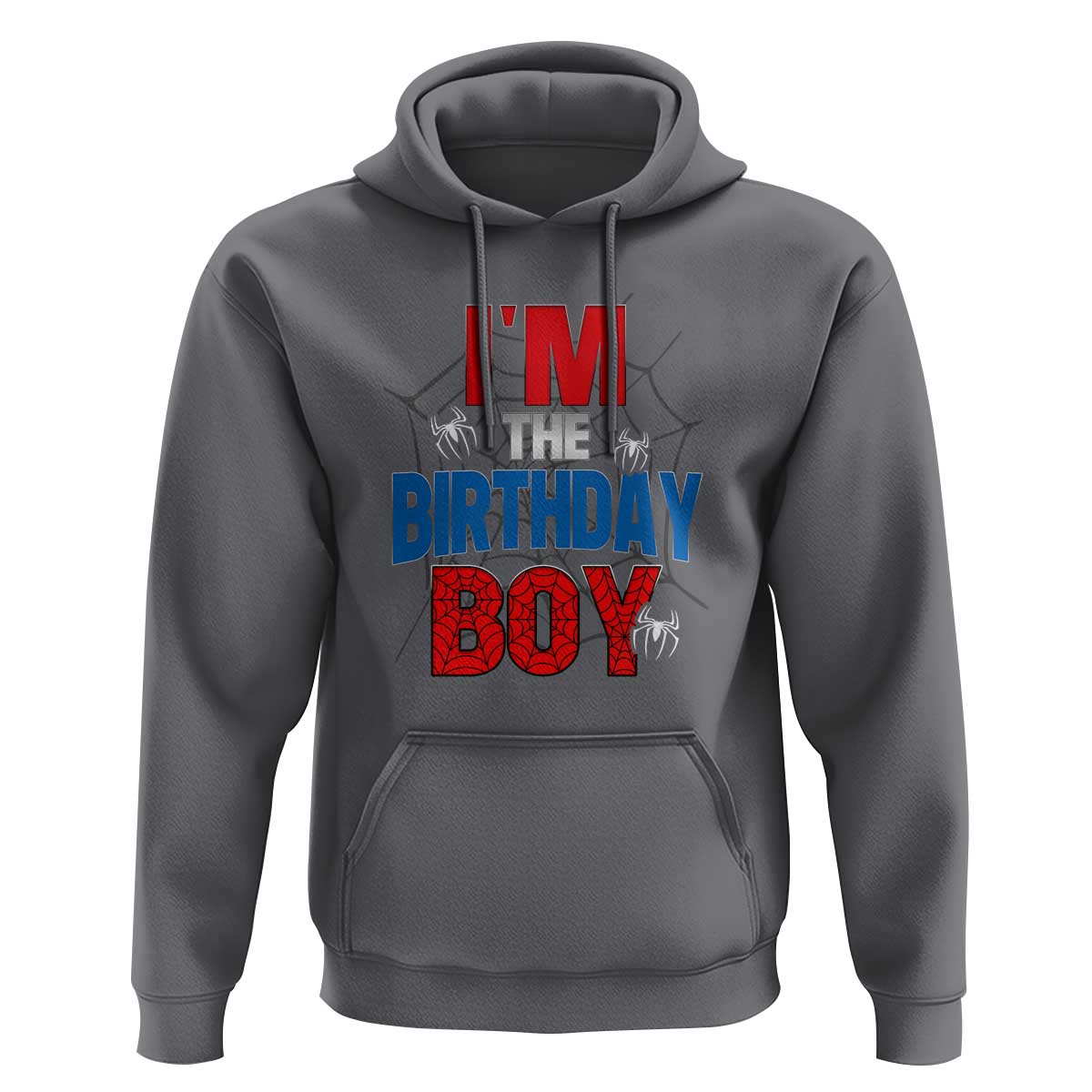 Spider Birthday Boy Hoodie Spiders Web Bday Party