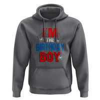 Spider Birthday Boy Hoodie Spiders Web Bday Party