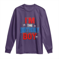 Spider Birthday Boy Long Sleeve Shirt Spiders Lover Bday Party