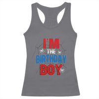 Spider Birthday Boy Racerback Tank Top Spiders Lover Bday Party