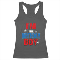 Spider Birthday Boy Racerback Tank Top Spiders Lover Bday Party