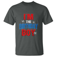Spider Birthday Boy T Shirt Spiders Web Bday Party