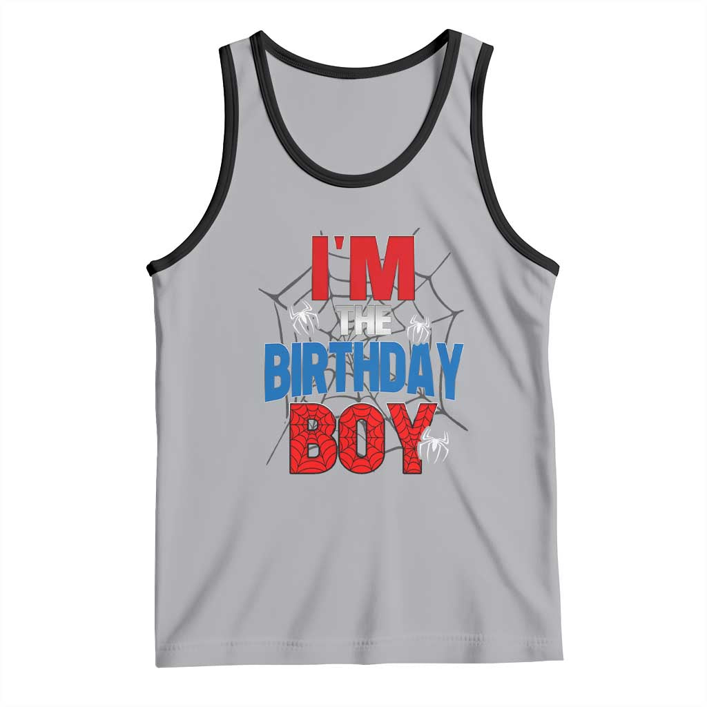 Spider Birthday Boy Tank Top Spiders Lover Bday Party