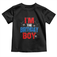 Spider Birthday Boy Toddler T Shirt Spiders Lover Bday Party