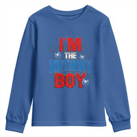Spider Birthday Boy Youth Sweatshirt Spiders Lover Bday Party
