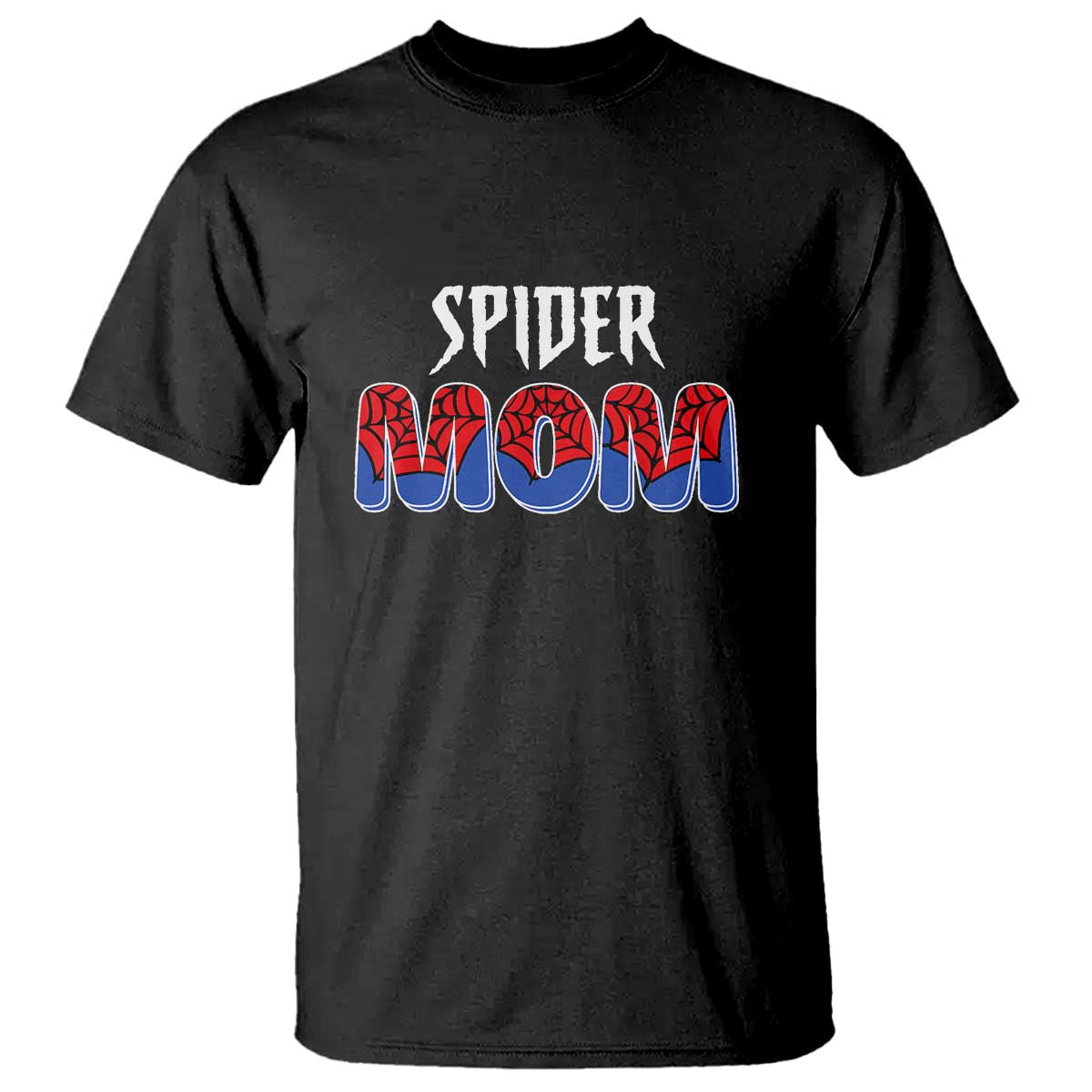 Funny Spider Mom T Shirt Son Birthday Party