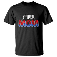 Funny Spider Mom T Shirt Son Birthday Party