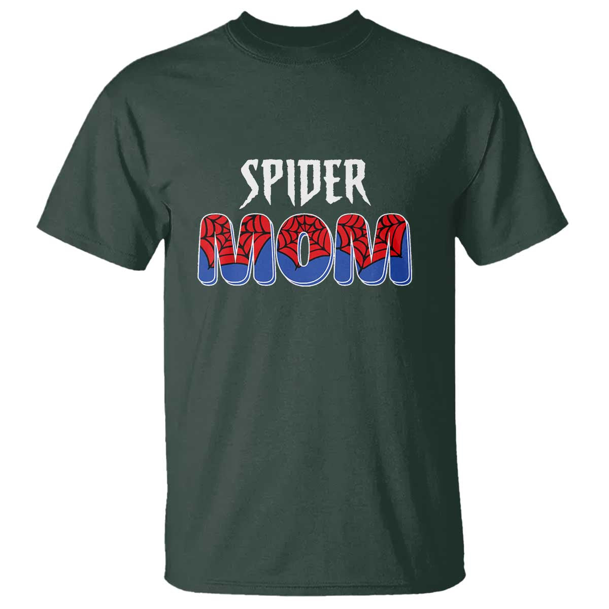 Funny Spider Mom T Shirt Son Birthday Party