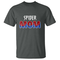 Funny Spider Mom T Shirt Son Birthday Party