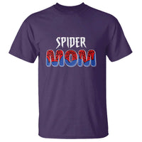 Funny Spider Mom T Shirt Son Birthday Party
