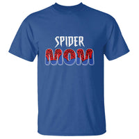 Funny Spider Mom T Shirt Son Birthday Party