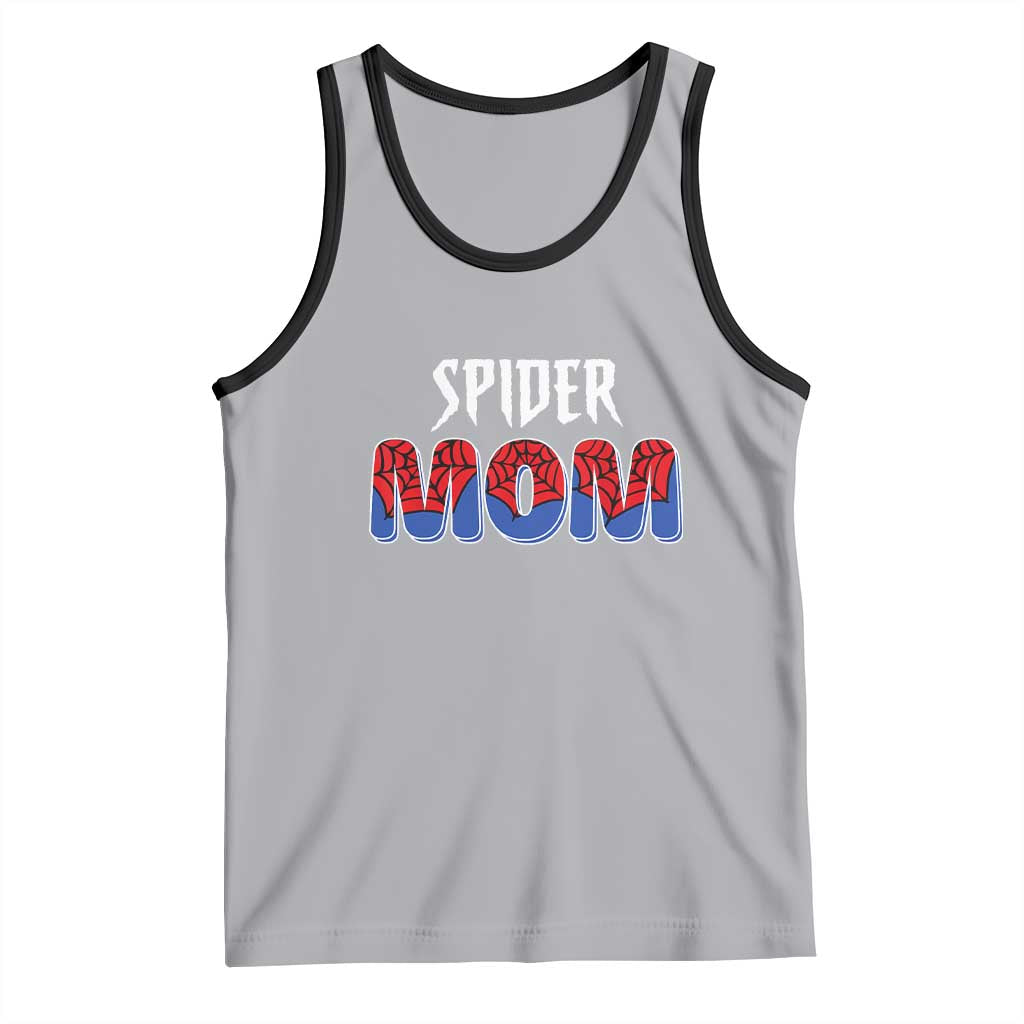 Funny Spider Mom Tank Top Son Birthday Party