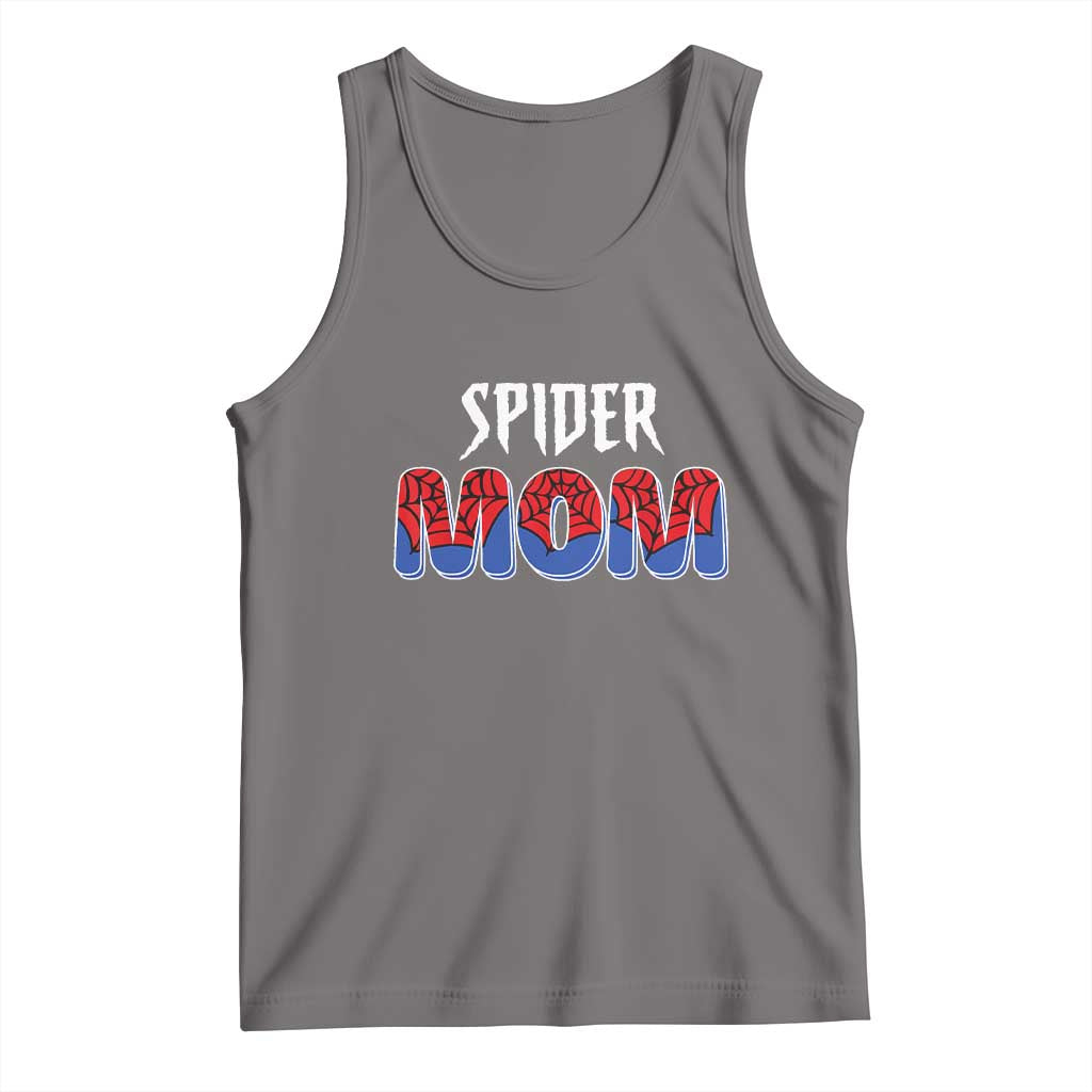 Funny Spider Mom Tank Top Son Birthday Party