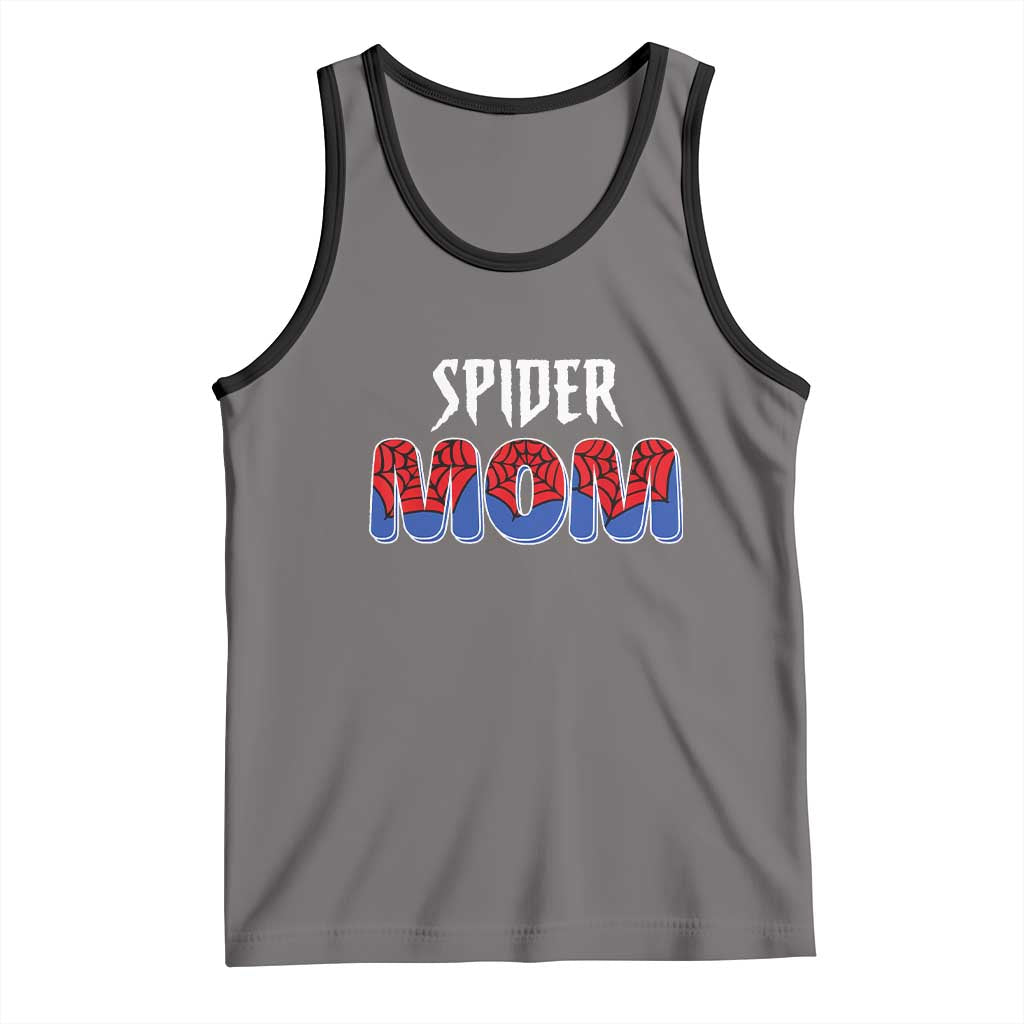 Funny Spider Mom Tank Top Son Birthday Party