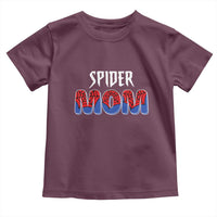 Funny Spider Mom Toddler T Shirt Son Birthday Party