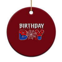 Spider Birthday Boy Ceramic Ornament Bday Spiders Party - Wonder Print Shop