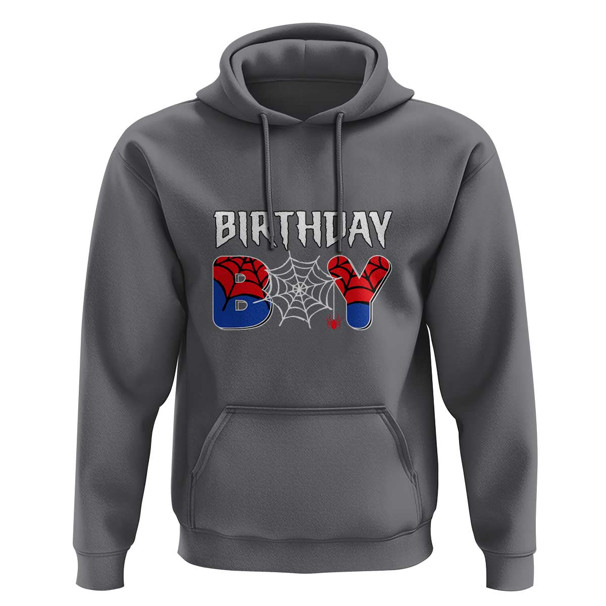 Spider Birthday Boy Hoodie Bday Spiders Party