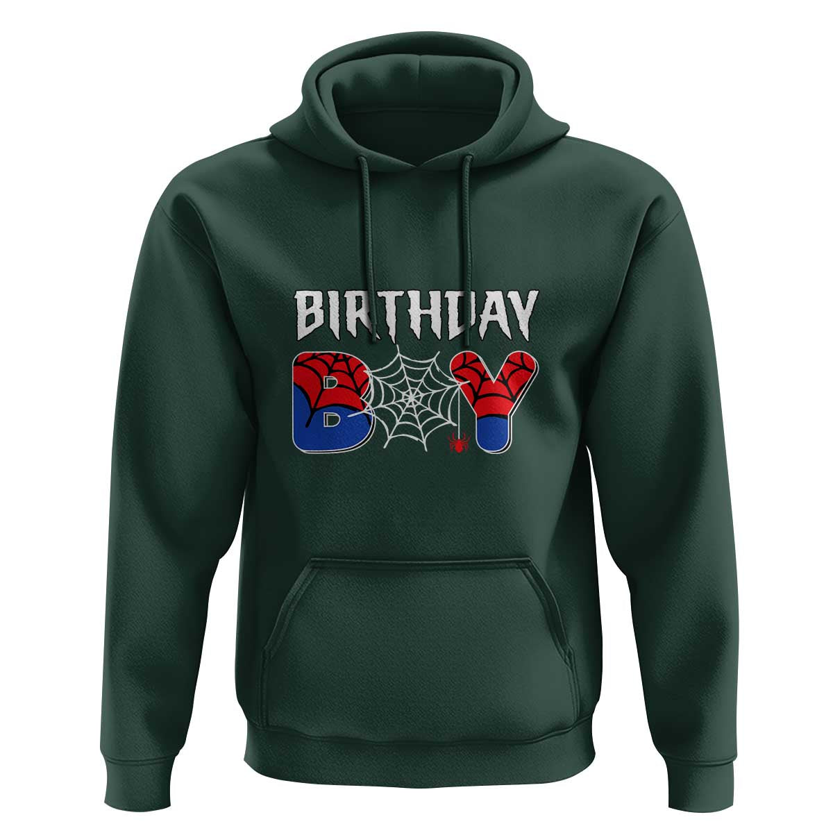 Spider Birthday Boy Hoodie Bday Spiders Party