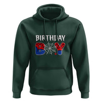 Spider Birthday Boy Hoodie Bday Spiders Party