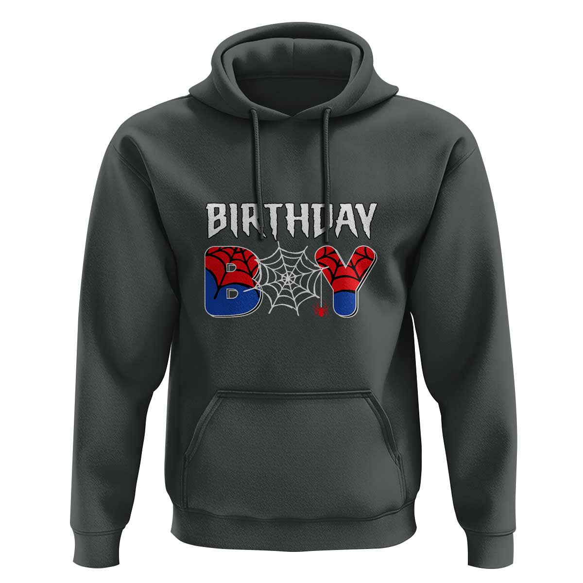 Spider Birthday Boy Hoodie Bday Spiders Party