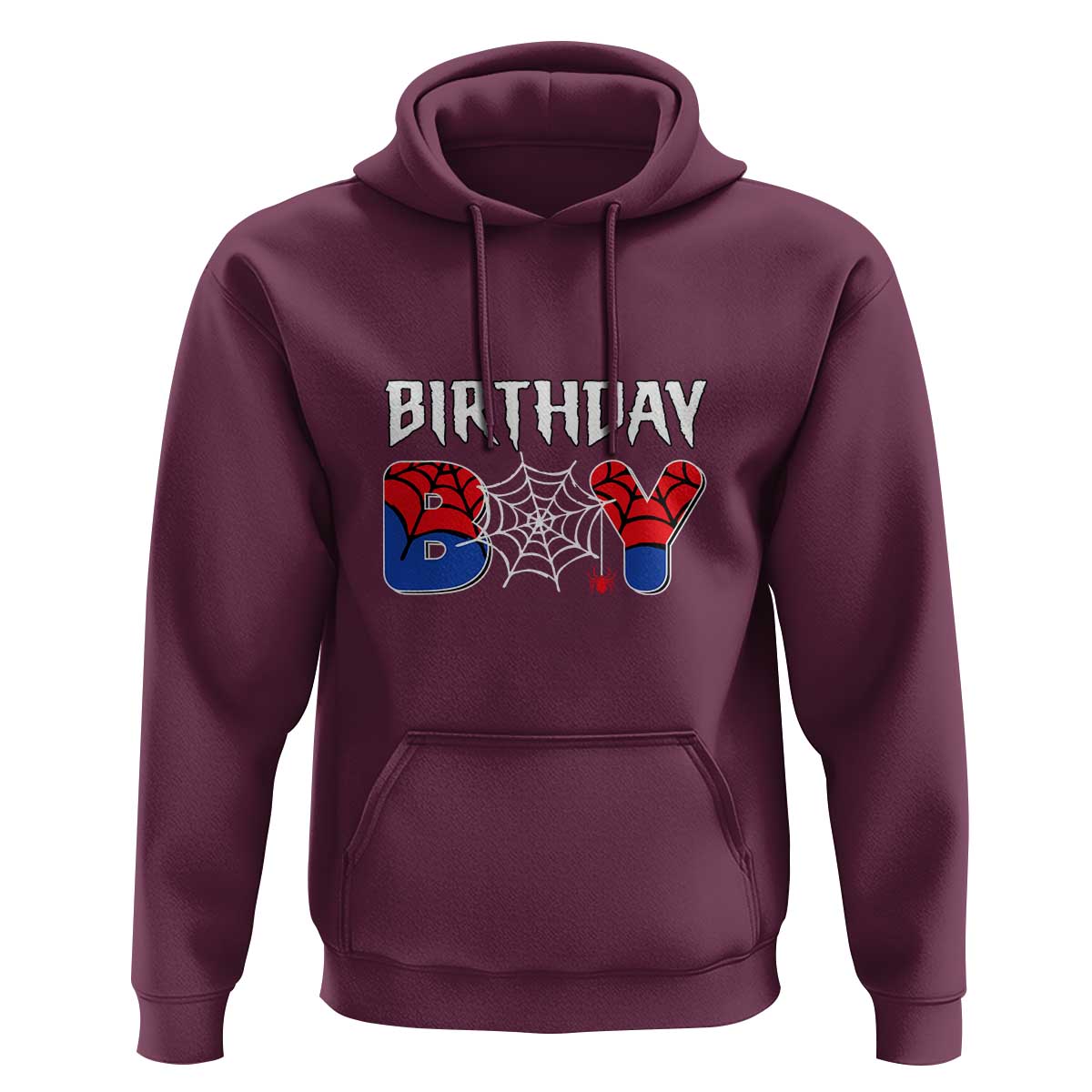 Spider Birthday Boy Hoodie Bday Spiders Party
