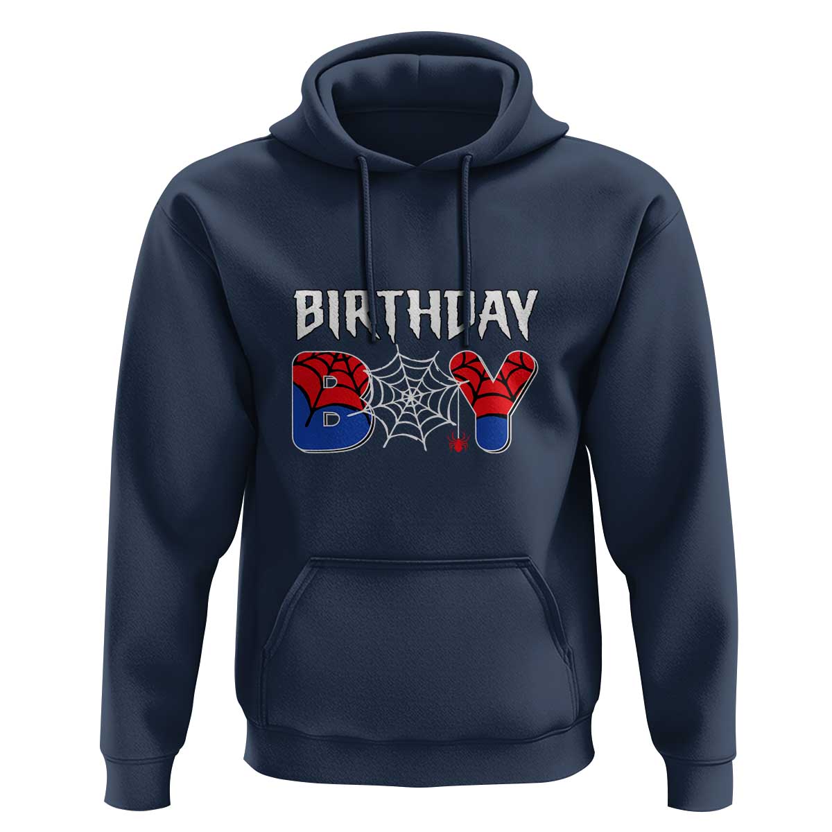 Spider Birthday Boy Hoodie Bday Spiders Party